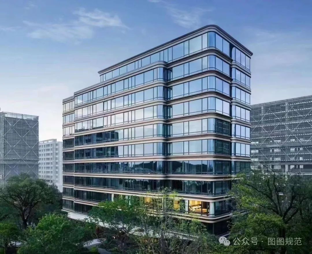 住宅立面：“玻璃幕墻、高級感”的幾種做法（三）。